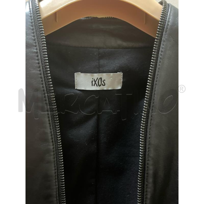 GIACCA DONNA IXOS NERA PELLE | Mercatino dell'Usato Ciampino 2