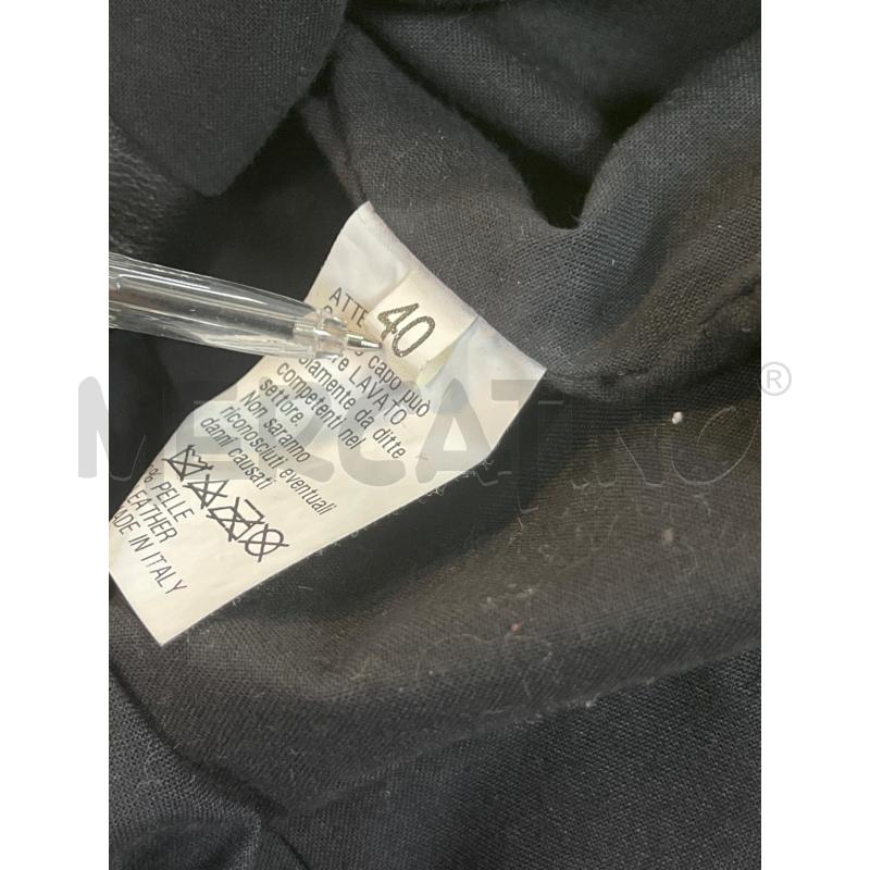 GIACCA DONNA IXOS NERA PELLE | Mercatino dell'Usato Ciampino 5