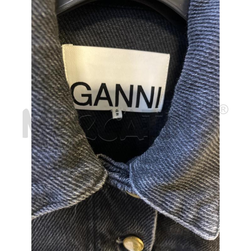 GIACCA DONNA JEANS CROP NERA GANNI | Mercatino dell'Usato Ciampino 3