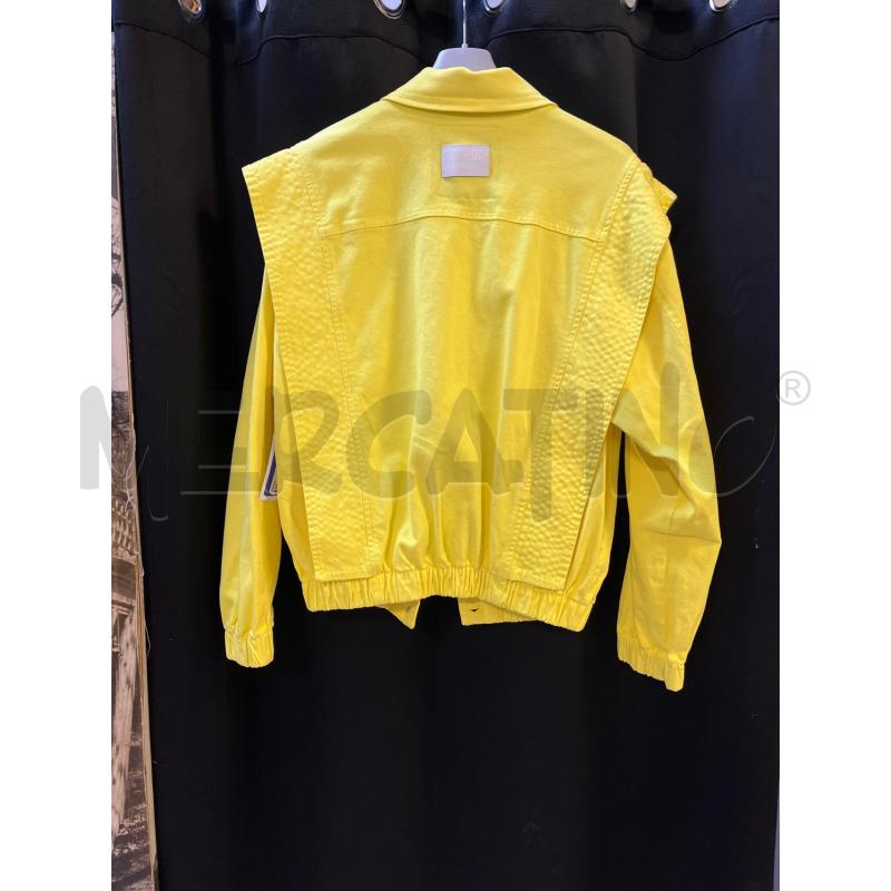 GIACCA DONNA JEANS GIALLA SILVIAN HEACH  | Mercatino dell'Usato Ciampino 4
