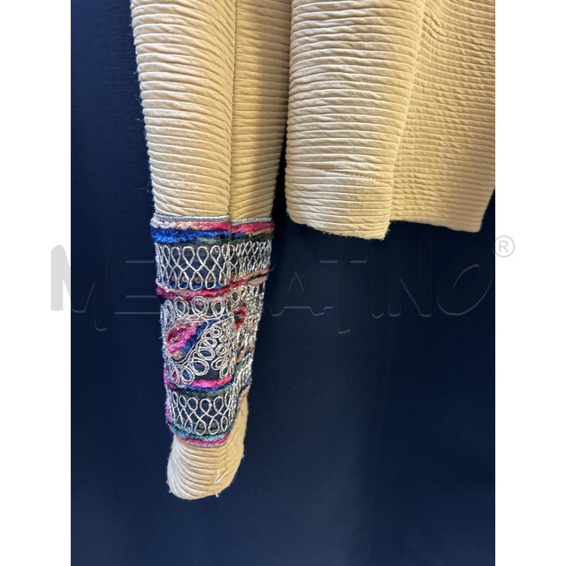 GIACCA DONNA LEGGERA DIXIE GIALLINA RICAMO POLSI  | Mercatino dell'Usato Ciampino 2