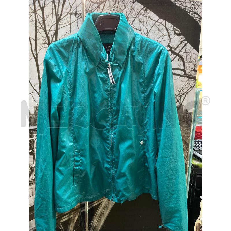 GIACCA DONNA VERDE CELESTE ARMANI JEANS | Mercatino dell'Usato Ciampino 1