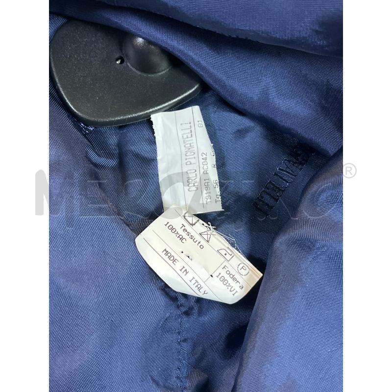 GILET DONNA CARLO PIGNATELLI BLU DAVANTI BEIGE ROMBI | Mercatino dell'Usato Ciampino 4