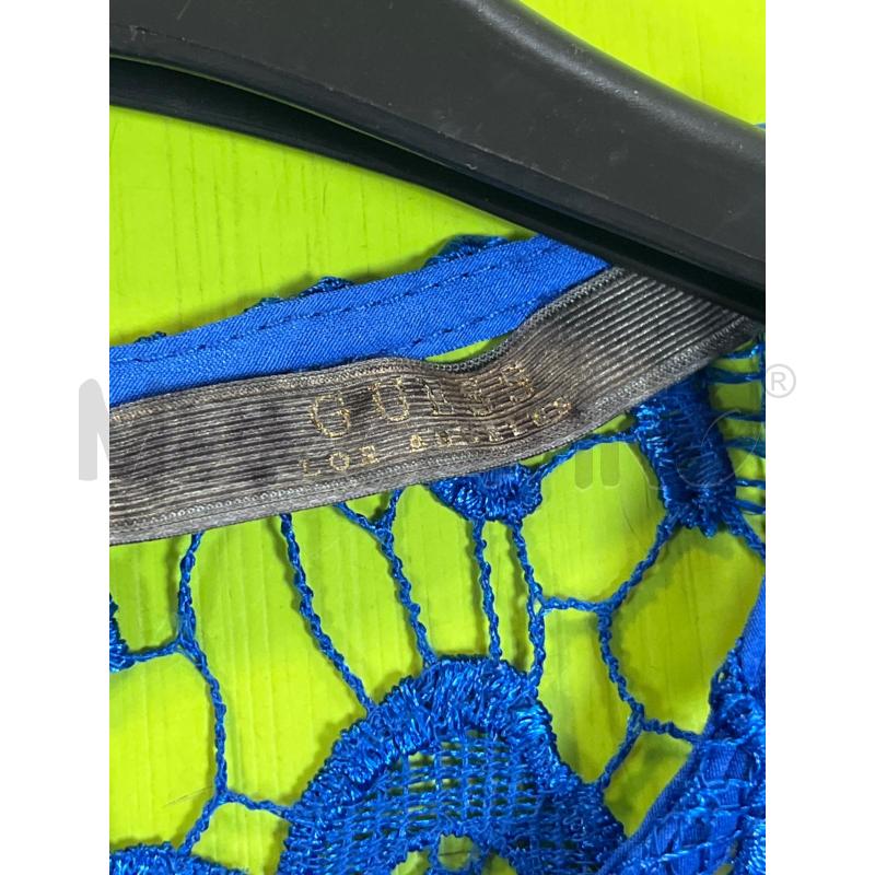GILET DONNA CHIUSO GUESS BLU PIZZO  | Mercatino dell'Usato Ciampino 3