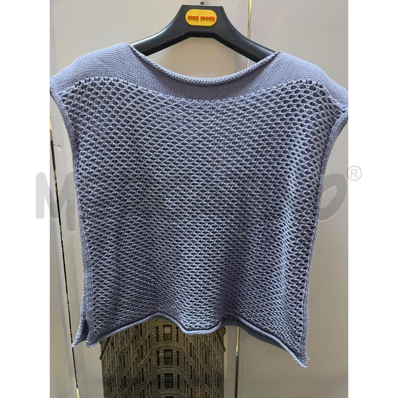 GILET DONNA GRAN SASSO CELESTE BRILL | Mercatino dell'Usato Ciampino 1