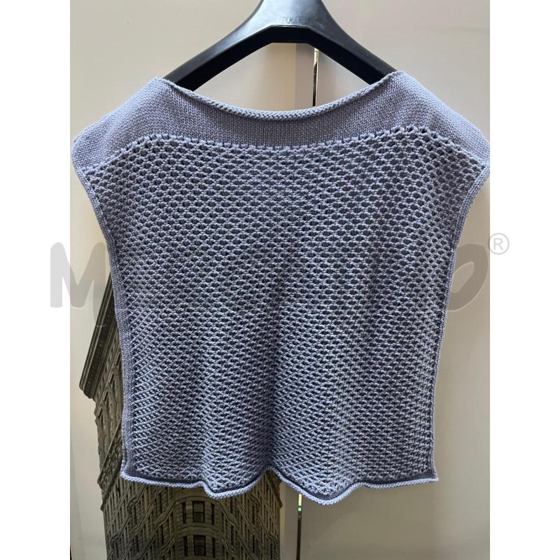 GILET DONNA GRAN SASSO CELESTE BRILL | Mercatino dell'Usato Ciampino 2