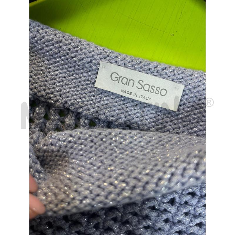 GILET DONNA GRAN SASSO CELESTE BRILL | Mercatino dell'Usato Ciampino 4