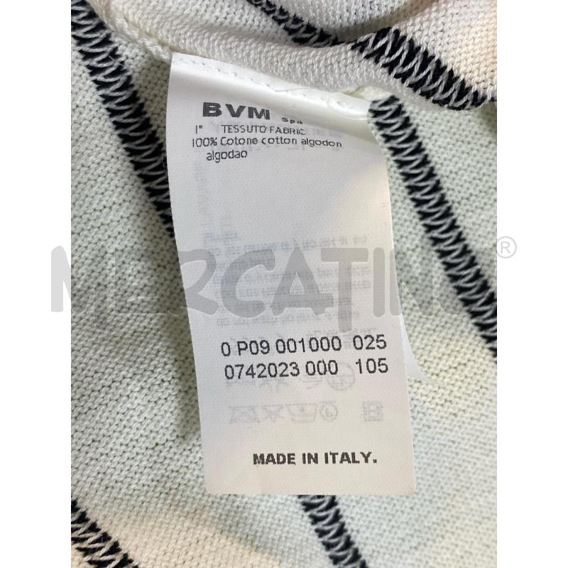 GILET DONNA LUNGO LES COPAINS BIANCO STR NERE | Mercatino dell'Usato Ciampino 4
