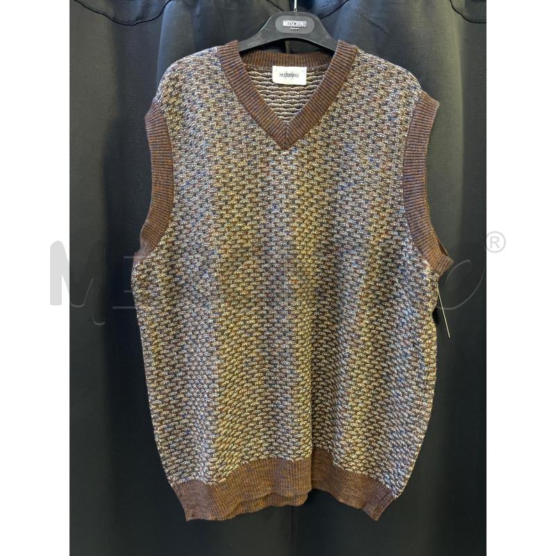 GILET DONNA MISSONI MARR BLU  | Mercatino dell'Usato Ciampino 1