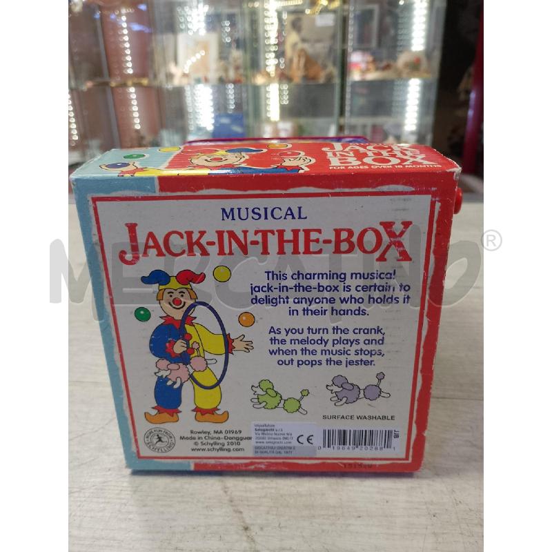 GIOCATTOLO MUSICALE JACK IN THE BOX | Mercatino dell'Usato Ciampino 4
