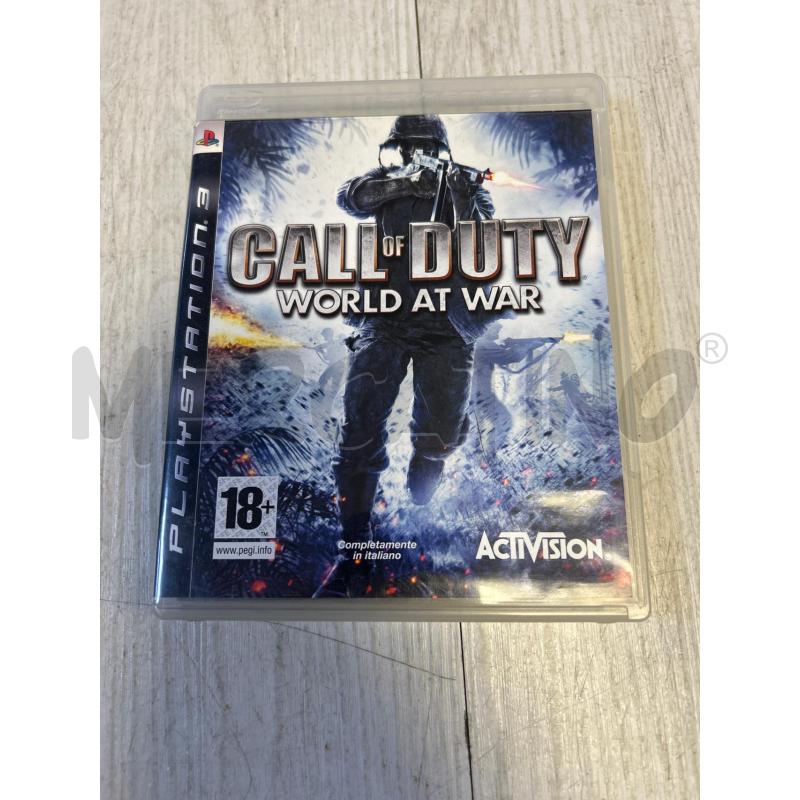 GIOCO PS3 CALL OF DUTY WORLD AT WAR | Mercatino dell'Usato Ciampino 1