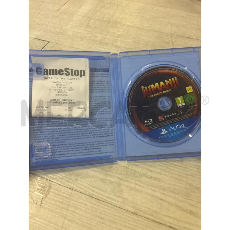 GIOCO PS4 JUMANJI IL VIDEOGIOCO | Mercatino dell'Usato Ciampino 2