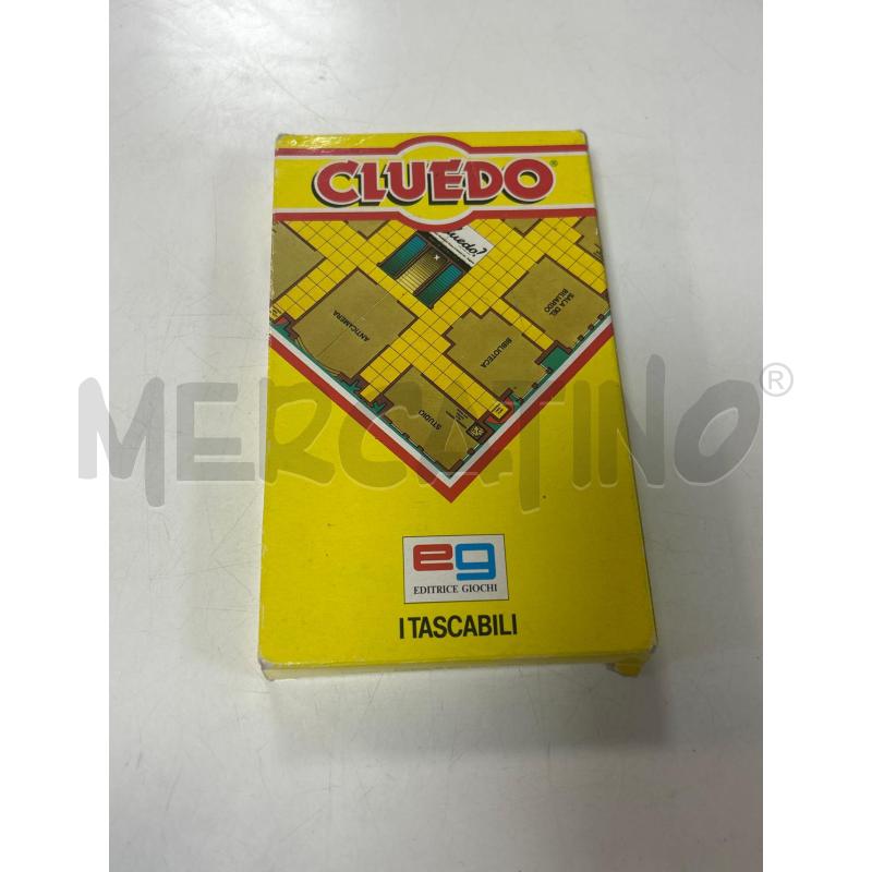 GIOCO TAVOLO CLUEDO TASCABILE | Mercatino dell'Usato Ciampino 1
