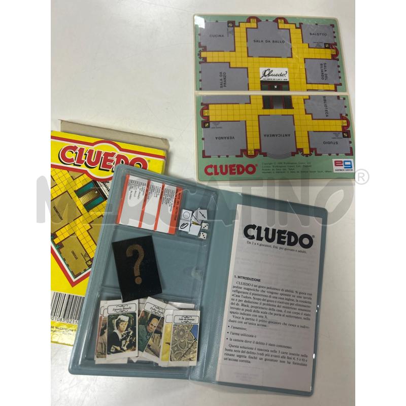 GIOCO TAVOLO CLUEDO TASCABILE | Mercatino dell'Usato Ciampino 3