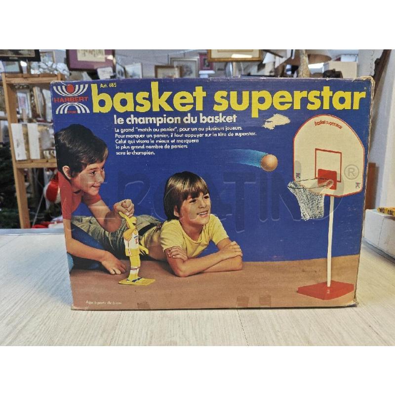 GIOCO VINTAGE BASKET SUPERSTAR | Mercatino dell'Usato Ciampino 1