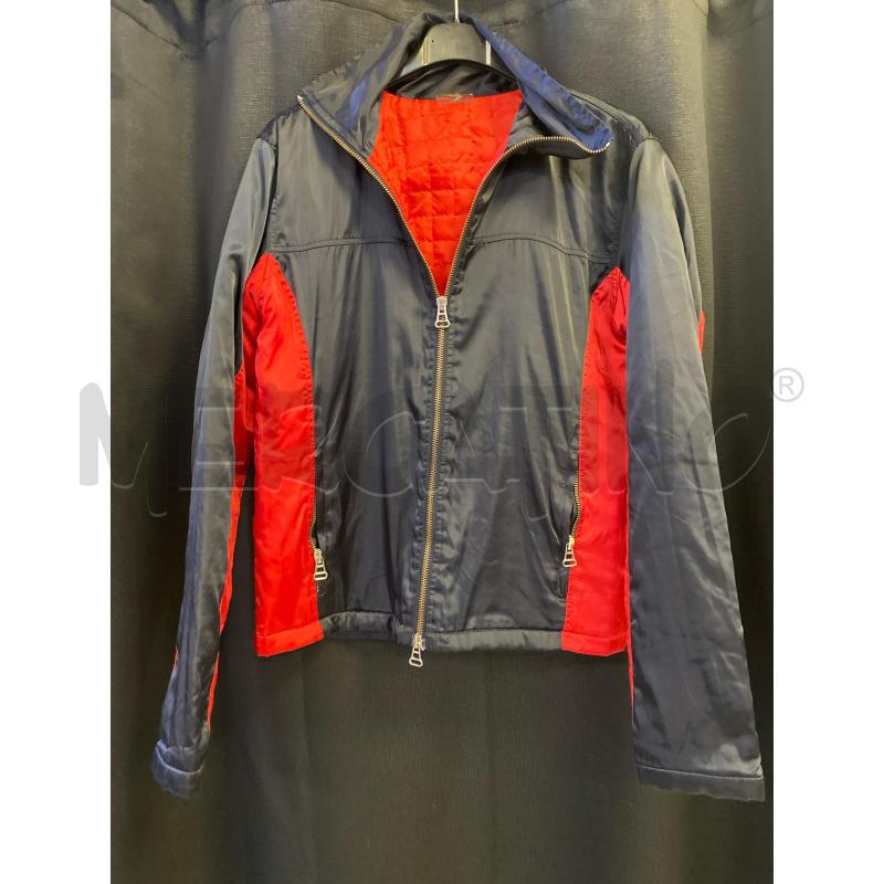 GIUBBINO DONNA EMPORIO ARMANI BLU SCURO E ROSSO | Mercatino dell'Usato Ciampino 1
