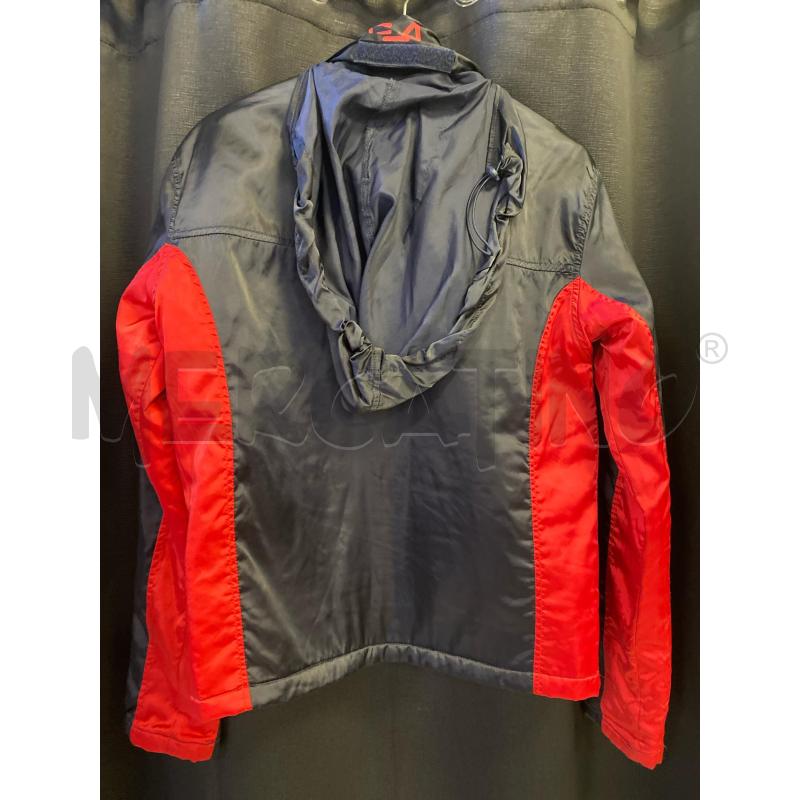GIUBBINO DONNA EMPORIO ARMANI BLU SCURO E ROSSO | Mercatino dell'Usato Ciampino 3