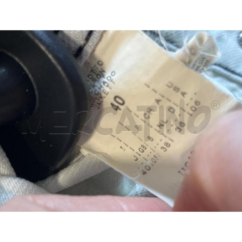 GIUBBINO DONNA JEANS CHIARO MAX&CO | Mercatino dell'Usato Ciampino 4