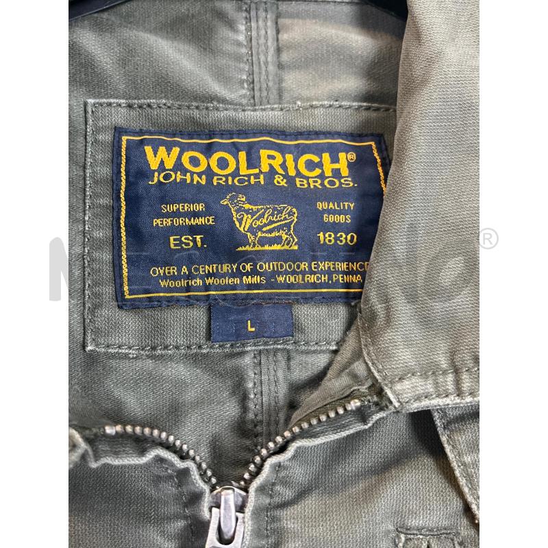 GIUBBINO DONNA LEGGERO WOOLRICH VERDE | Mercatino dell'Usato Ciampino 3