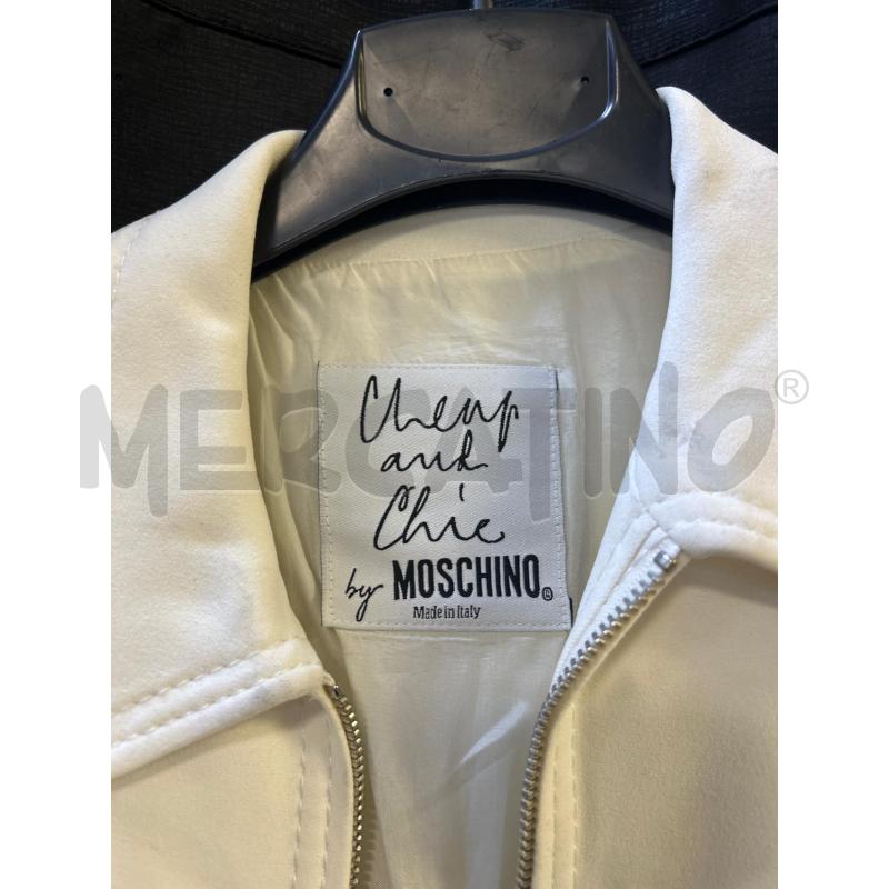 GIUBBINO DONNA MOSCHINO CHEAP AND CHIC BIANCO | Mercatino dell'Usato Ciampino 2