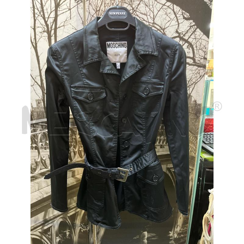 GIUBBINO DONNA MOSCHINO NERO | Mercatino dell'Usato Ciampino 1