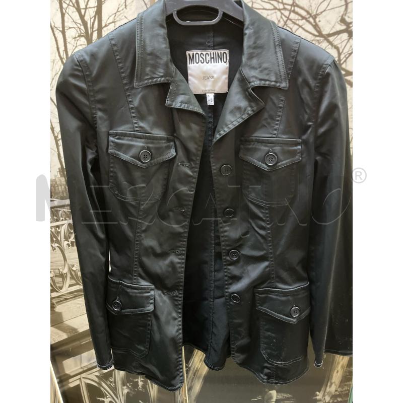 GIUBBINO DONNA MOSCHINO NERO | Mercatino dell'Usato Ciampino 4