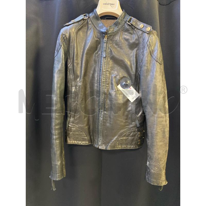 GIUBBINO DONNA PELLE MUSTANG MARRONE  | Mercatino dell'Usato Ciampino 1