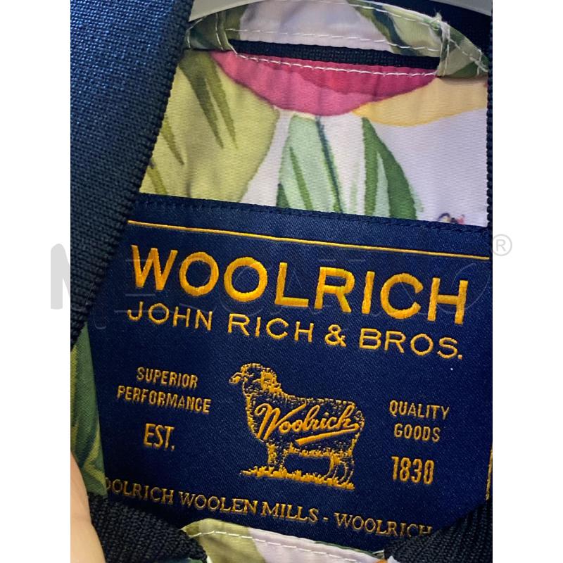 GIUBBINO DONNA WOOLRICH FANTASIA VERDE PAPPAGALLI | Mercatino dell'Usato Ciampino 3