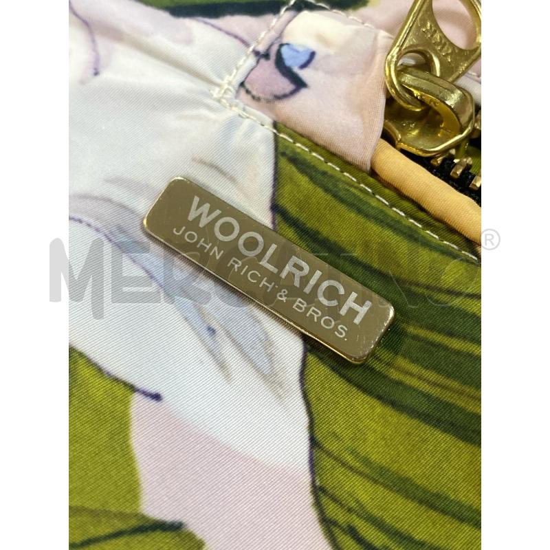 GIUBBINO DONNA WOOLRICH FANTASIA VERDE PAPPAGALLI | Mercatino dell'Usato Ciampino 4