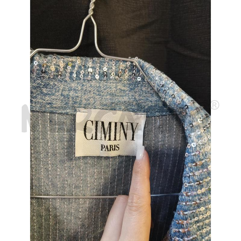 GIUBBOTTO DONNA JEANS PAGLIETTE CIMINY | Mercatino dell'Usato Ciampino 2