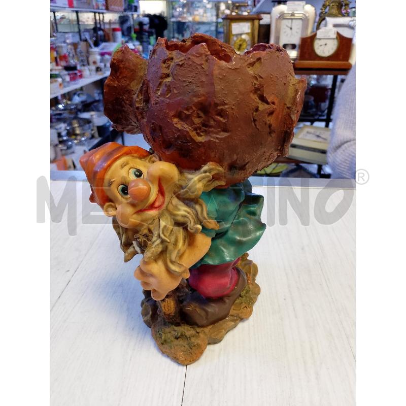 GNOMO GIARDINO CON VASO | Mercatino dell'Usato Ciampino 1