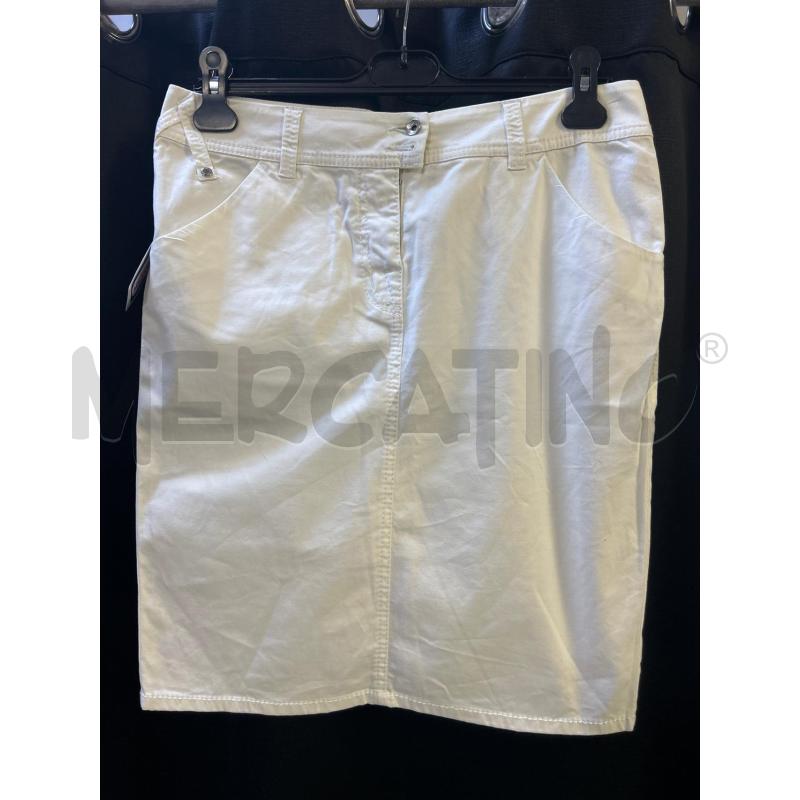 GONNA BIANCA JEANS MOSCHINO  | Mercatino dell'Usato Ciampino 1