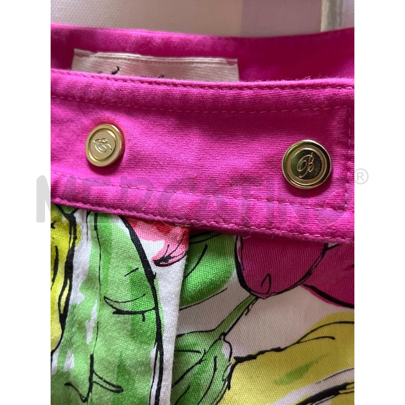 GONNA BLUMARINE FIORI FUCSIA LIMONI | Mercatino dell'Usato Ciampino 2