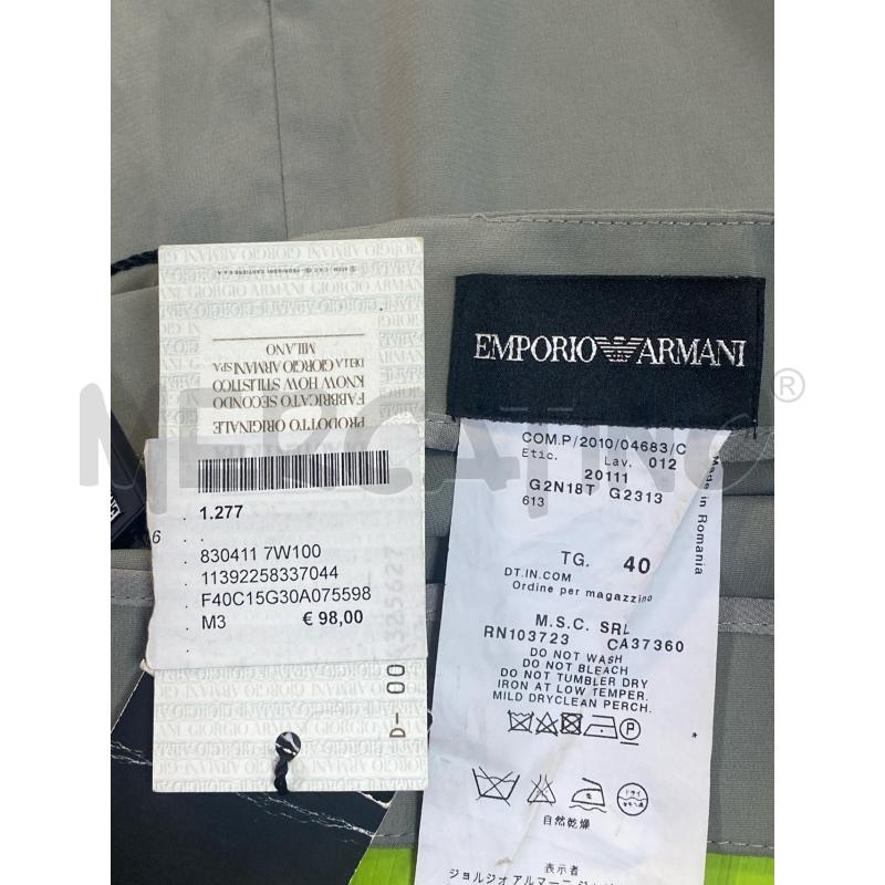 GONNA EMPORIO ARMANI GRIGIA NUOVA | Mercatino dell'Usato Ciampino 3