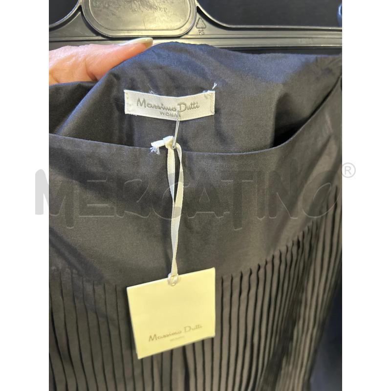 GONNA MASSIMO DUTTI NERA PLISS NUOVA | Mercatino dell'Usato Ciampino 3
