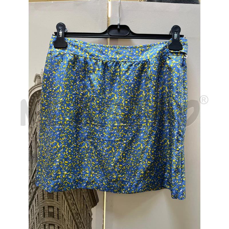 GONNA SETA CELESTE GIALLA FANT A.P.C  | Mercatino dell'Usato Ciampino 1