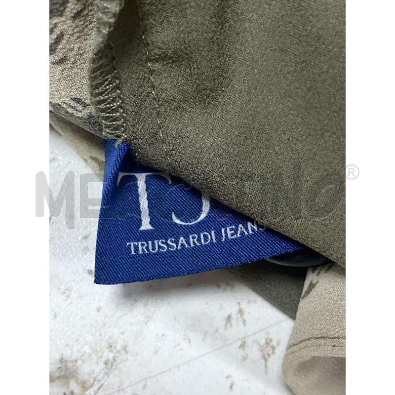 GONNA TRUSSARDI SETA VERDE FANT BEIGE | Mercatino dell'Usato Ciampino 3