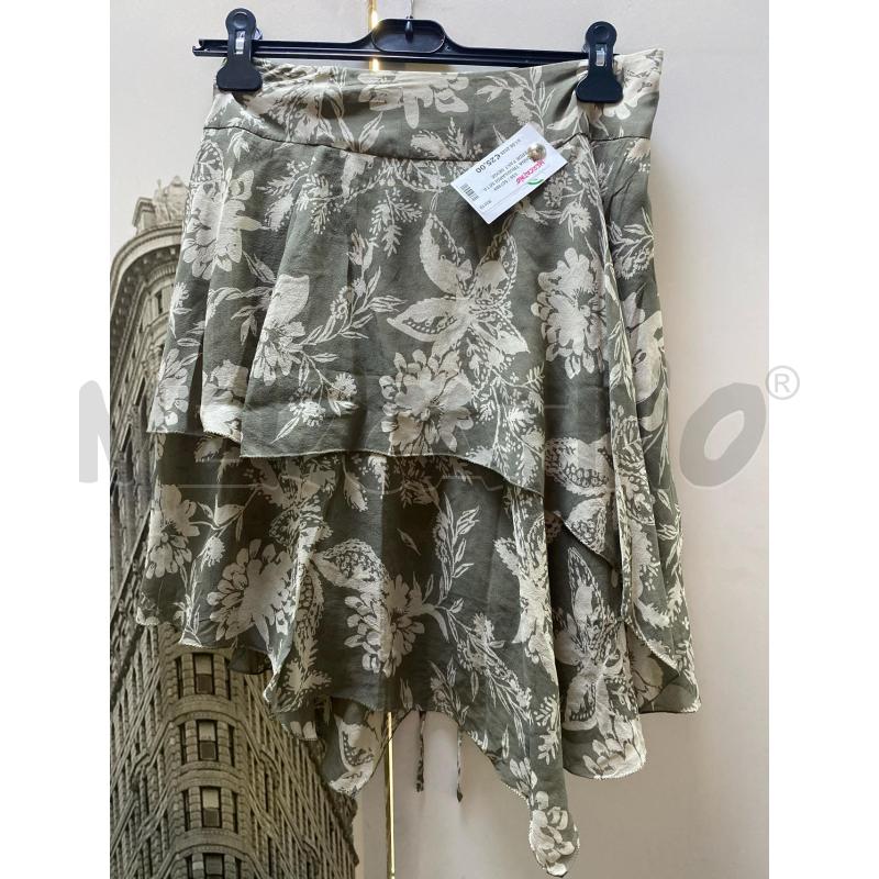 GONNA TRUSSARDI SETA VERDE FANT BEIGE | Mercatino dell'Usato Ciampino 4