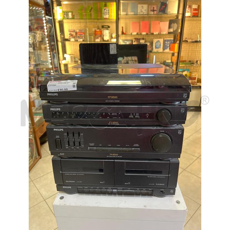 IMPIANTO AUDIO PHILIPS FP 9300 | Mercatino dell'Usato Ciampino 1
