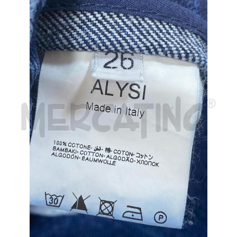 JEANS DONNA ALYSI LARGHI  | Mercatino dell'Usato Ciampino 4