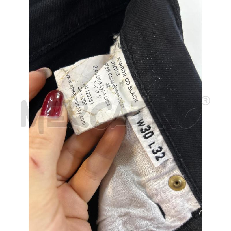 JEANS DONNA CHEAP MONDAY NERO  | Mercatino dell'Usato Ciampino 4