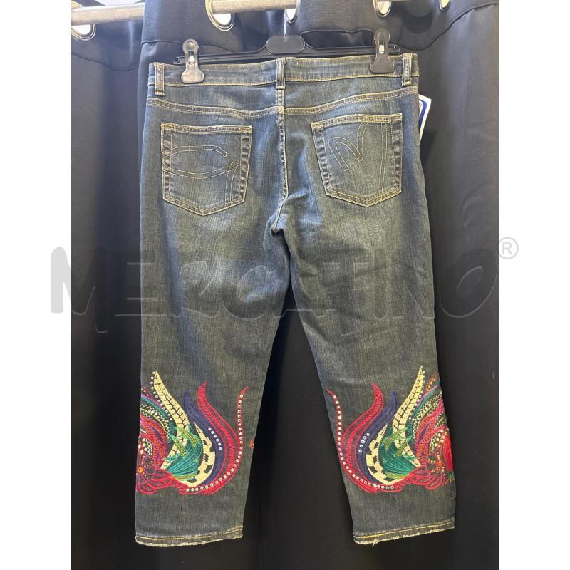 JEANS DONNA GAI MATTIOLO RICAMI E BRILL SOTTO | Mercatino dell'Usato Ciampino 3