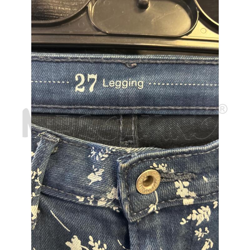 JEANS DONNA LEVI'S SKINNY FIORI BIANCHI  | Mercatino dell'Usato Ciampino 2