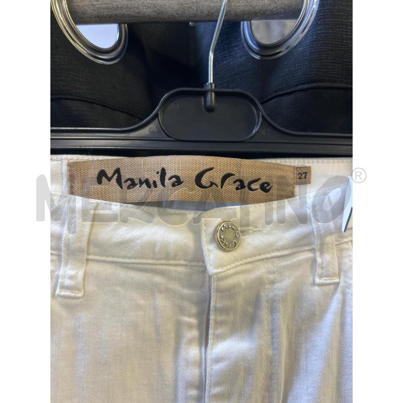JEANS DONNA MANILA GRACE BIANCO | Mercatino dell'Usato Ciampino 2