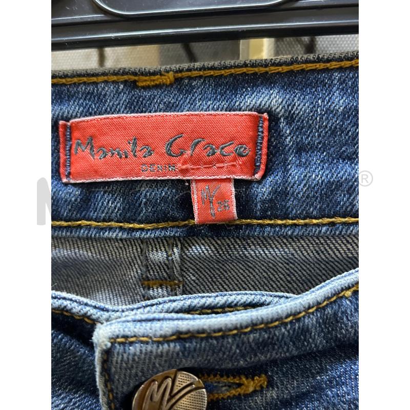 JEANS DONNA MANILA GRACE DISEGNI | Mercatino dell'Usato Ciampino 3