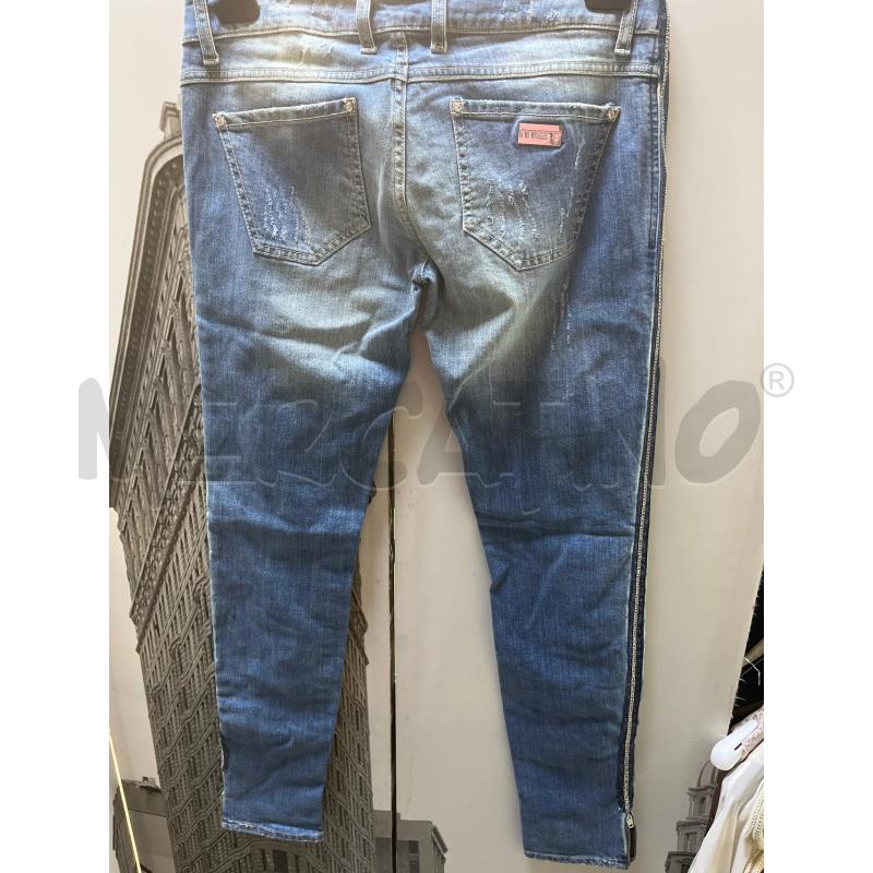 JEANS DONNA MET CHIARI GIOIELLI SOTTO  | Mercatino dell'Usato Ciampino 4