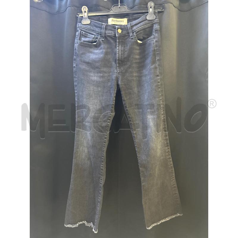JEANS DONNA ROY ROGERS NERI  | Mercatino dell'Usato Ciampino 1