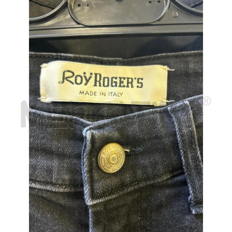 JEANS DONNA ROY ROGERS NERI  | Mercatino dell'Usato Ciampino 2