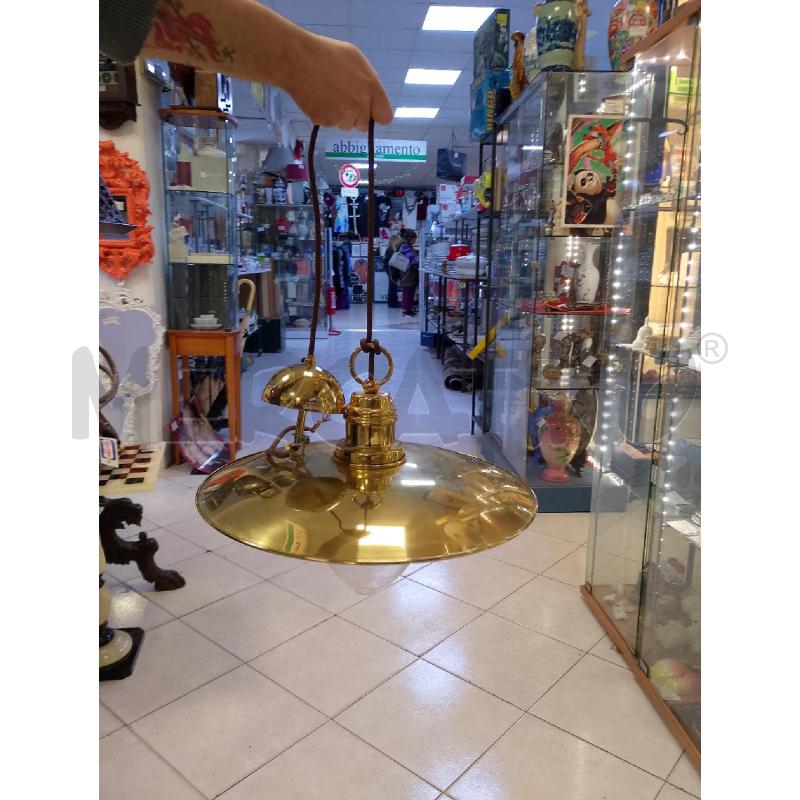 LAMPADARIO OTTONE TIPO MARINA PREARO | Mercatino dell'Usato Ciampino 1