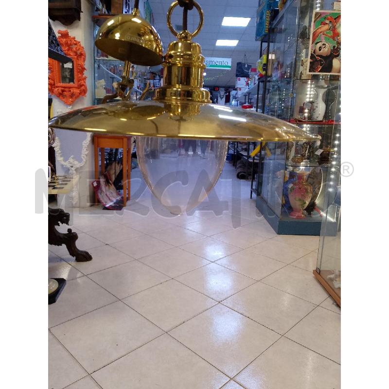 LAMPADARIO OTTONE TIPO MARINA PREARO | Mercatino dell'Usato Ciampino 2